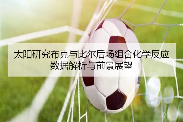 太阳研究布克与比尔后场组合化学反应数据解析与前景展望